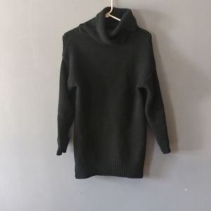 3/20 Black Turtleneck Knit Sweater